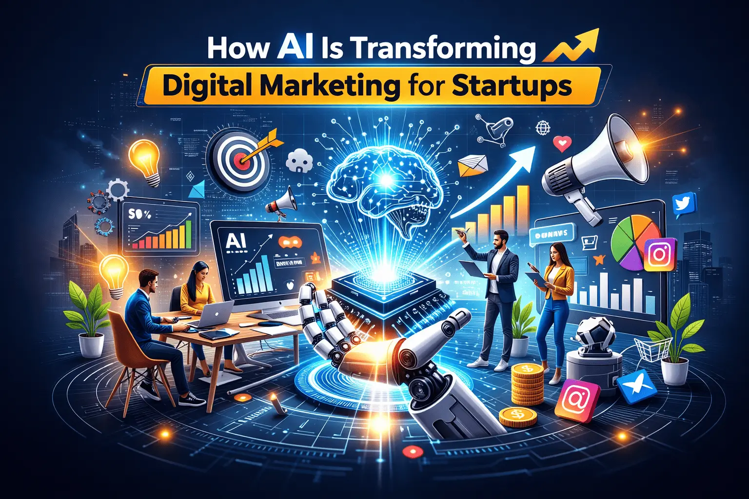 How AI Is Transforming Digital Marketing for Startups