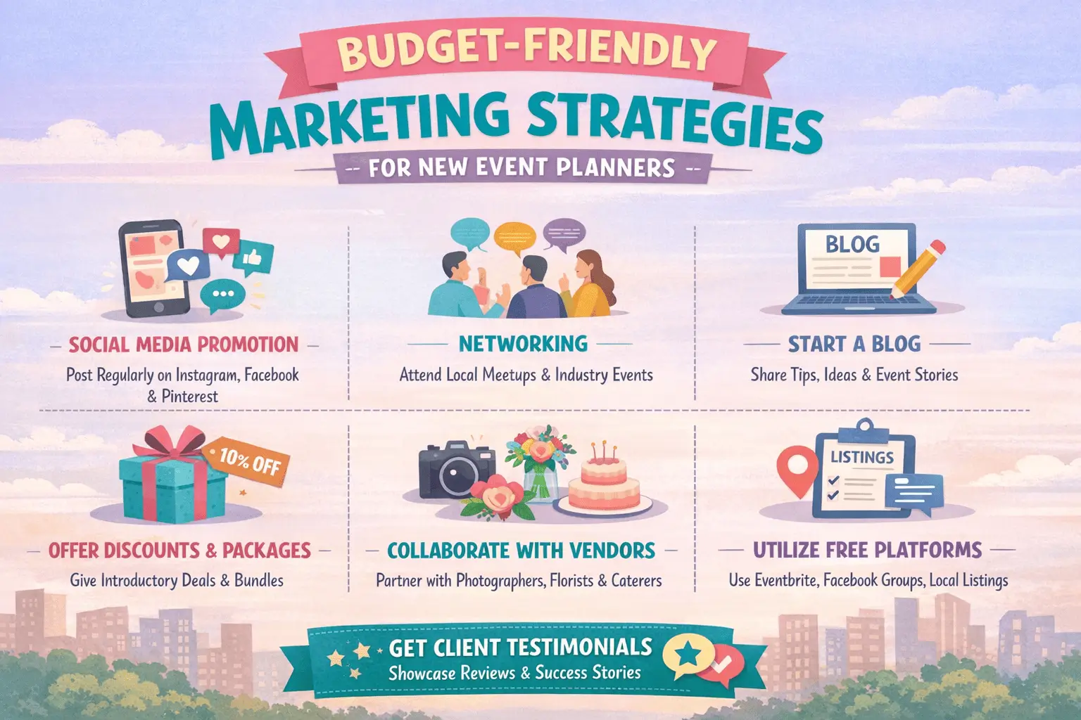 Budget-Friendly Marketing Strategies for New Event Planners