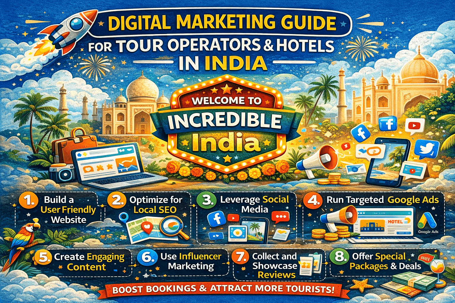 Digital Marketing for Tour Operators and Hotels in India