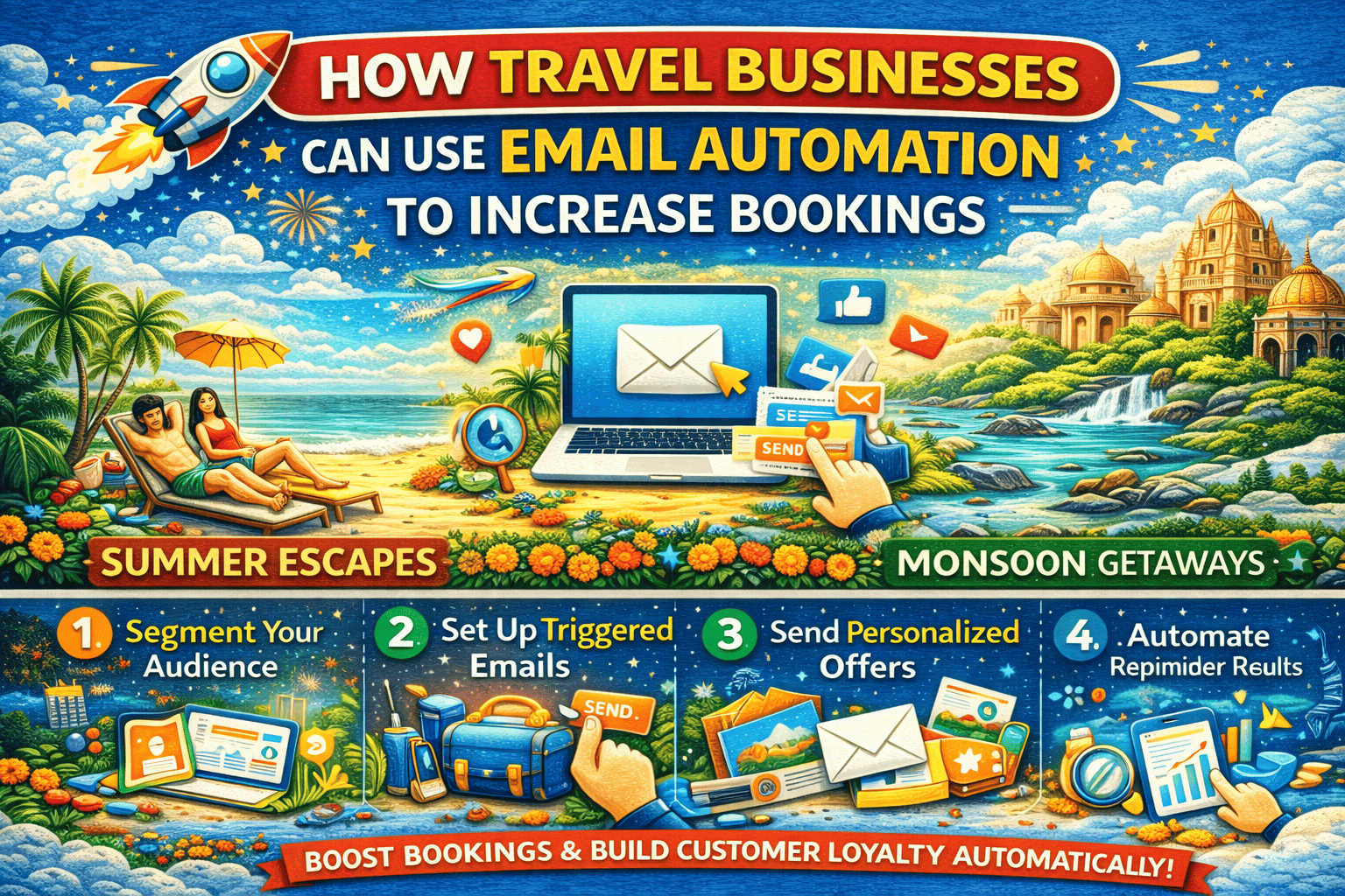 How Travel Businesses Can Use Email Automation to Increase Bookings