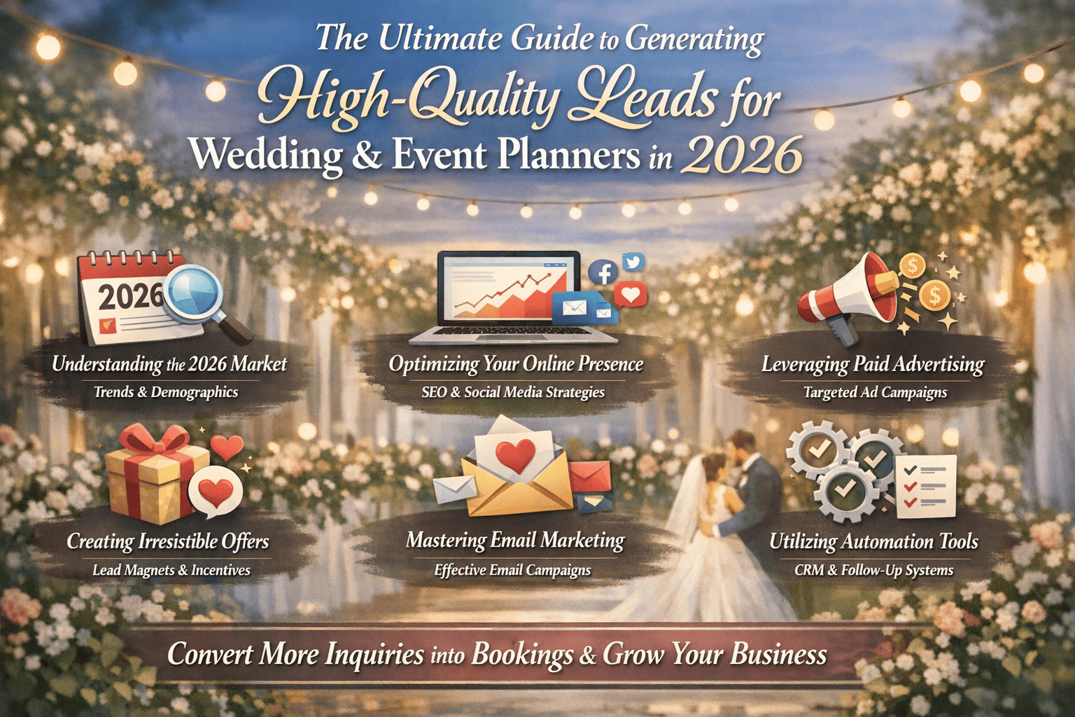 The Ultimate Guide to Generating High-Quality Leads for Wedding & Event Planners in 2026