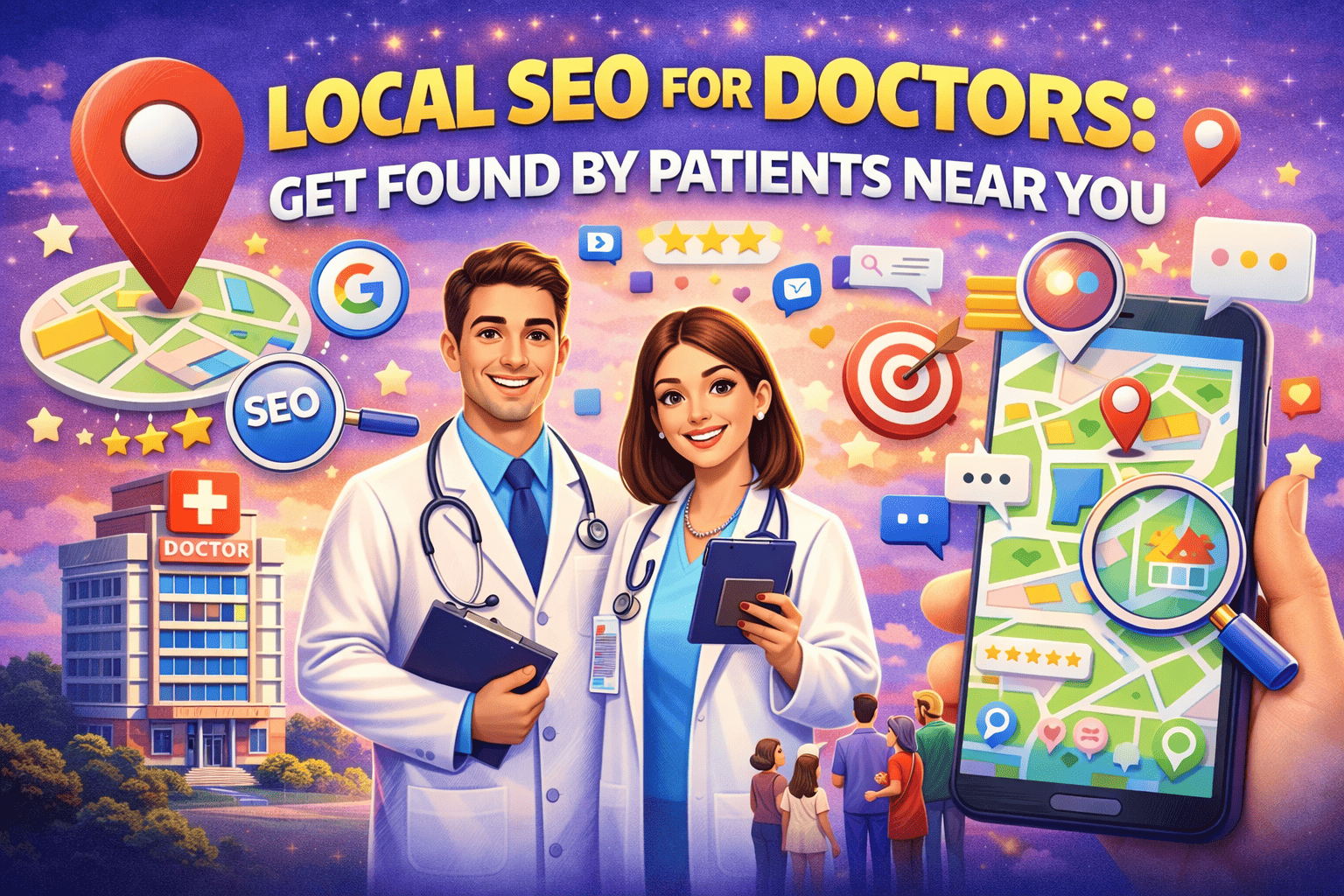 Local SEO for Doctors: Get Found by Patients Near You