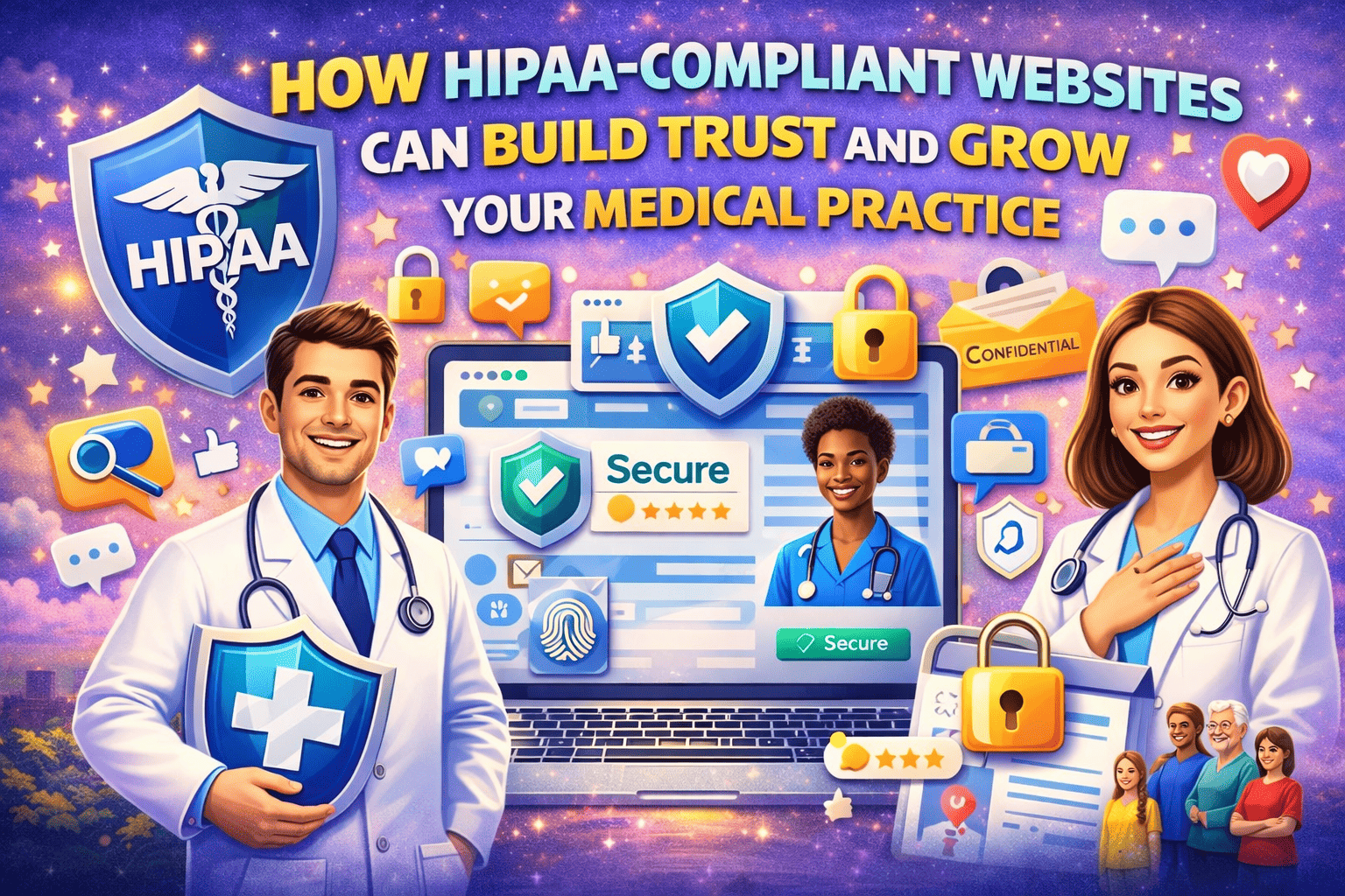How HIPAA-Compliant Websites Can Build Trust and Grow Your Medical Practice
