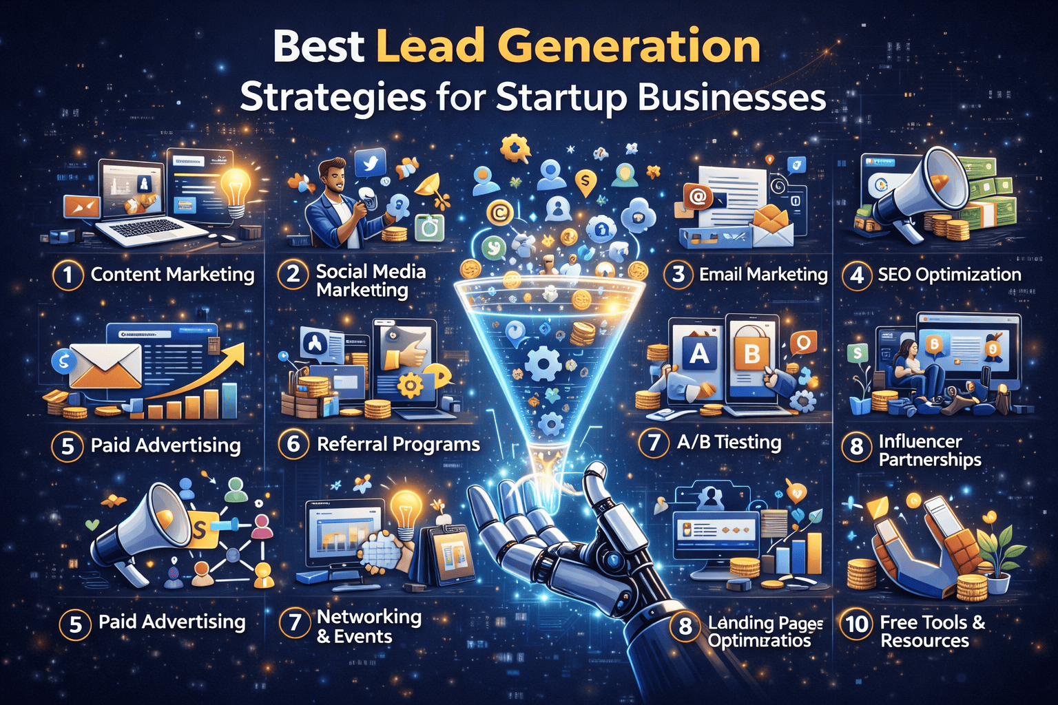lead generation strategies for startups