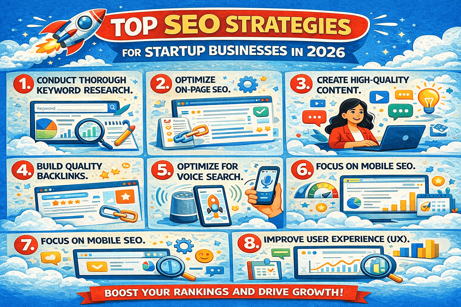 Top SEO Strategies for Startup Businesses in 2026