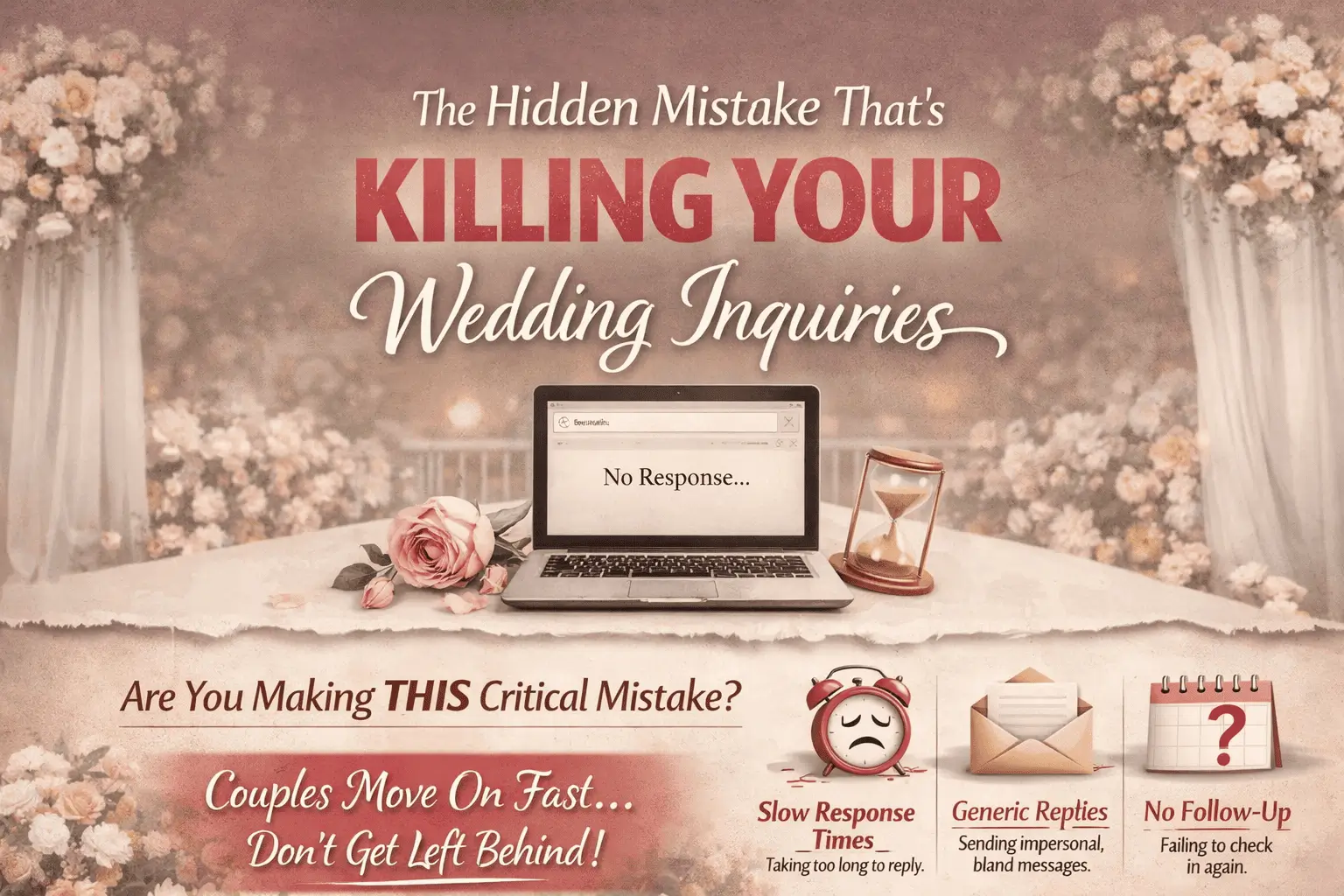 The Hidden Mistake That’s Killing Your Wedding Inquiries