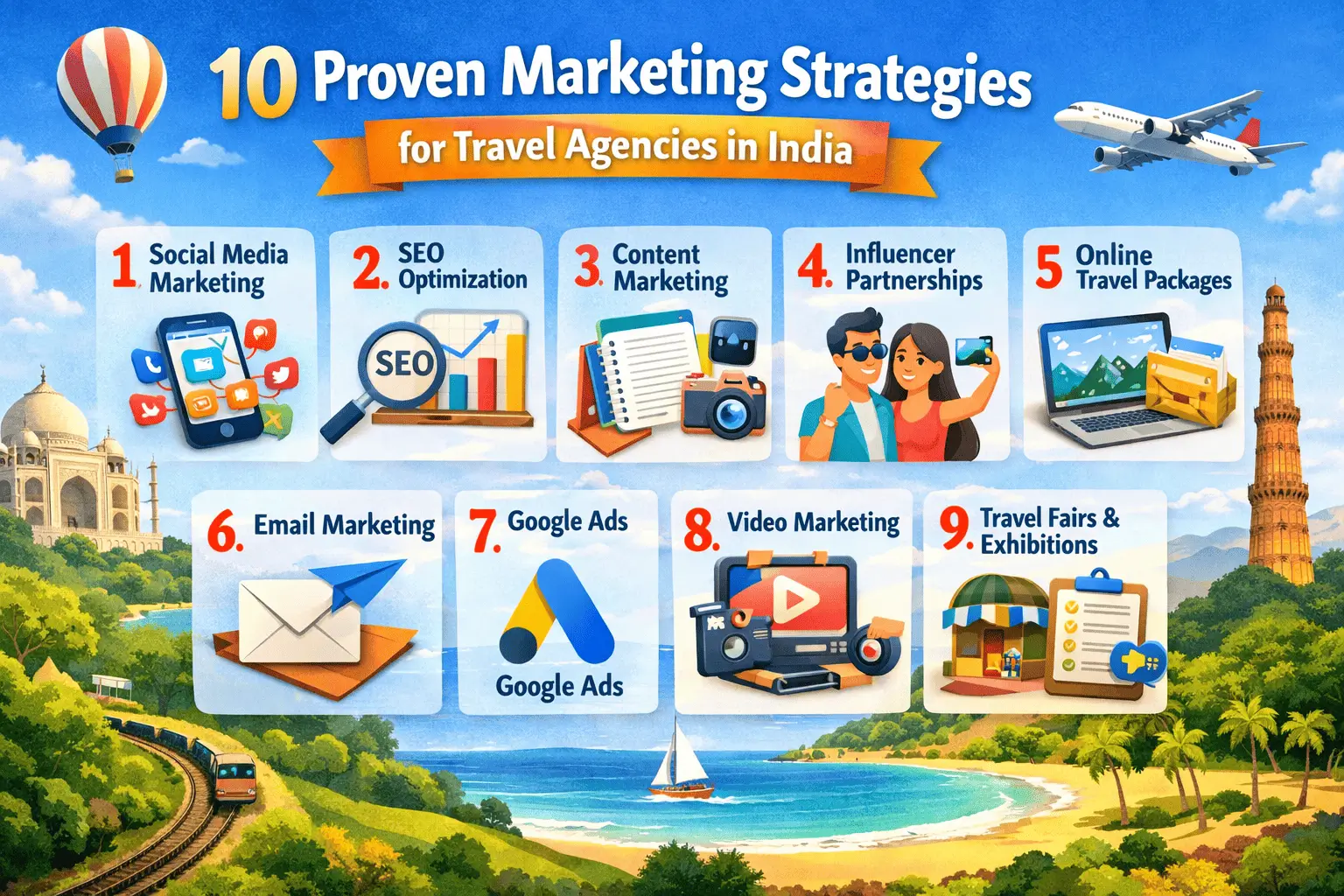10 Proven Marketing Strategies for Travel Agencies in India