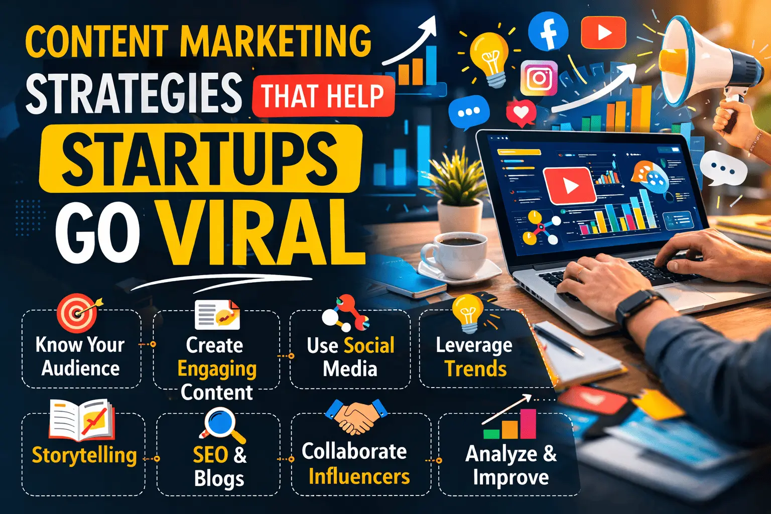 Content Marketing Strategies That Help Startups Go Viral