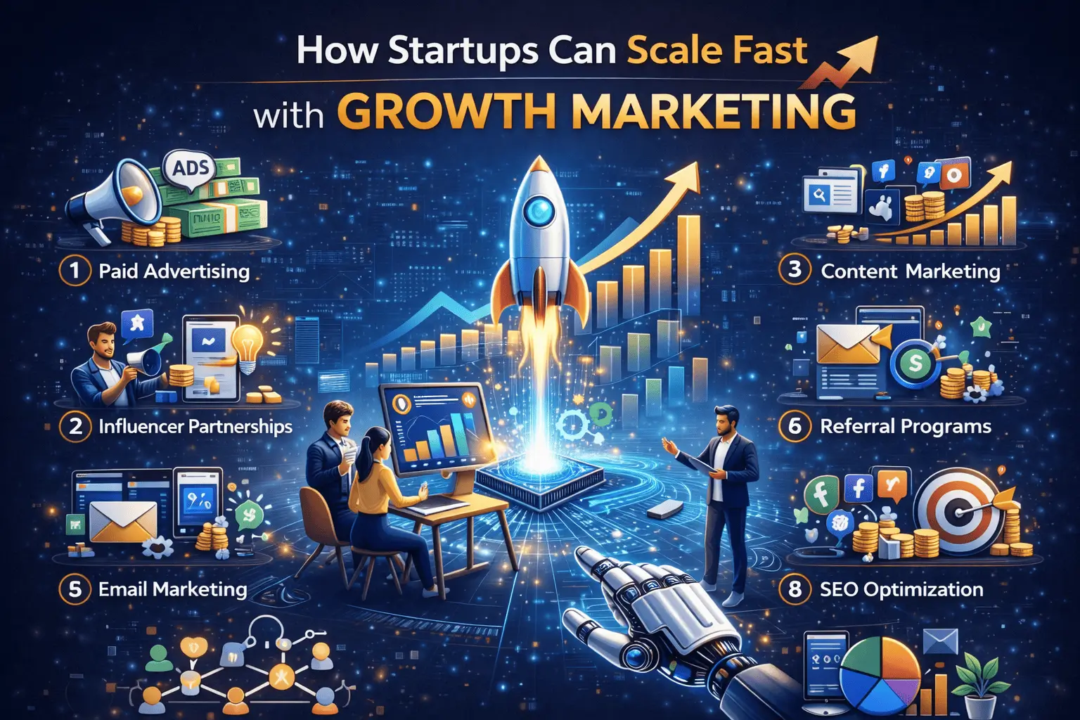 How Startups Can Scale Fast with Growth Marketing