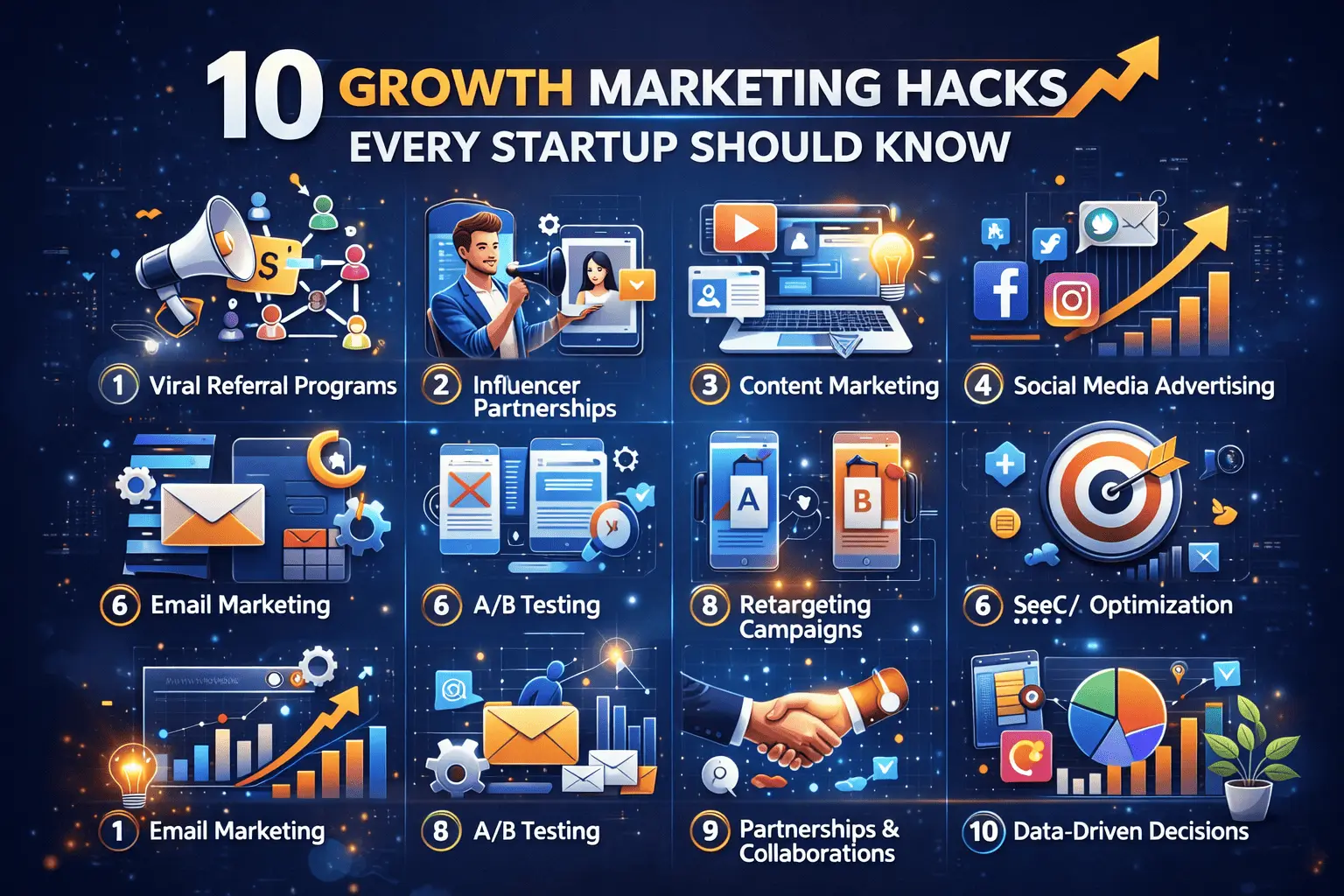 10 Growth Marketing Hacks Every Startup Should Know