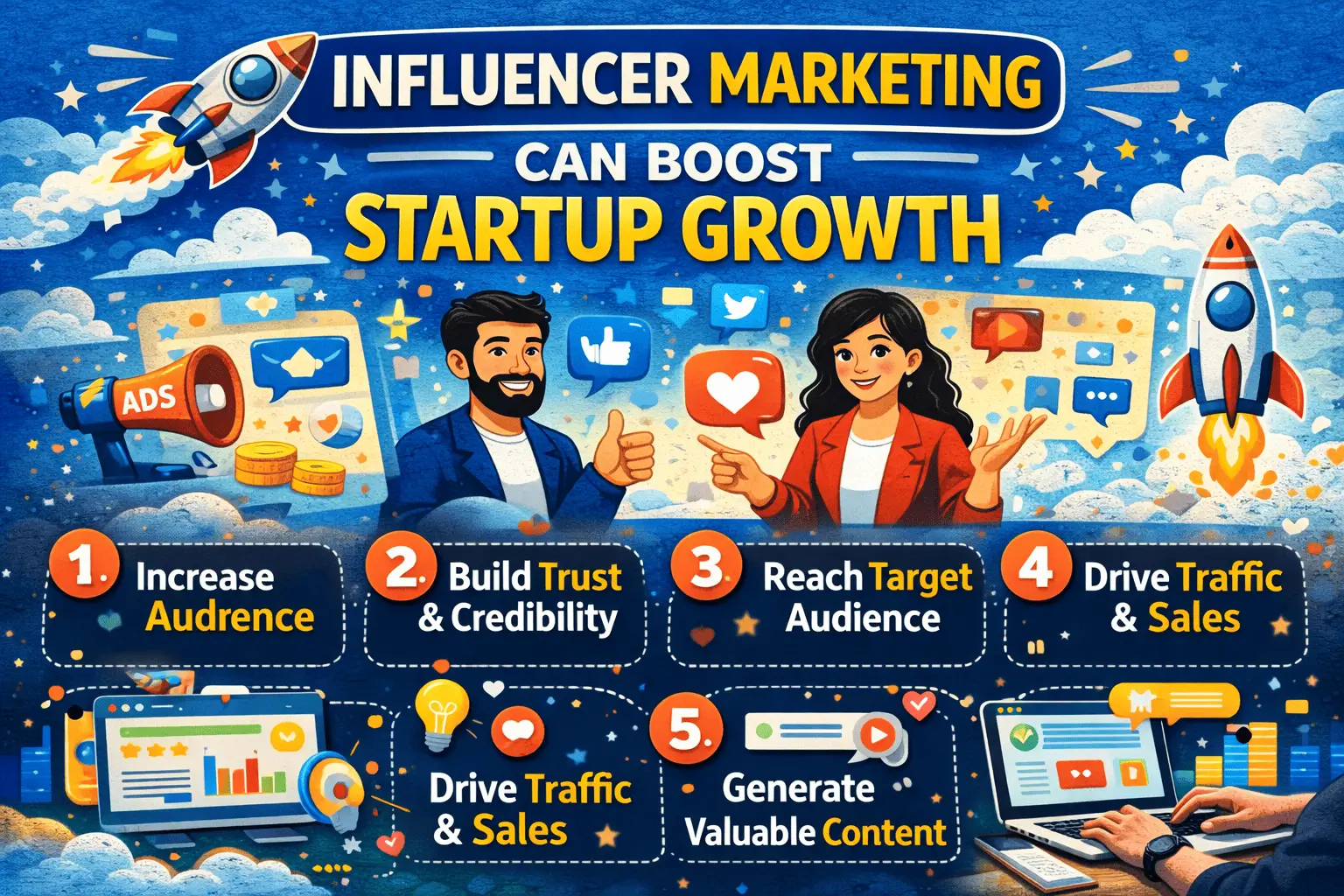 How Influencer Marketing Can Boost Startup Growth