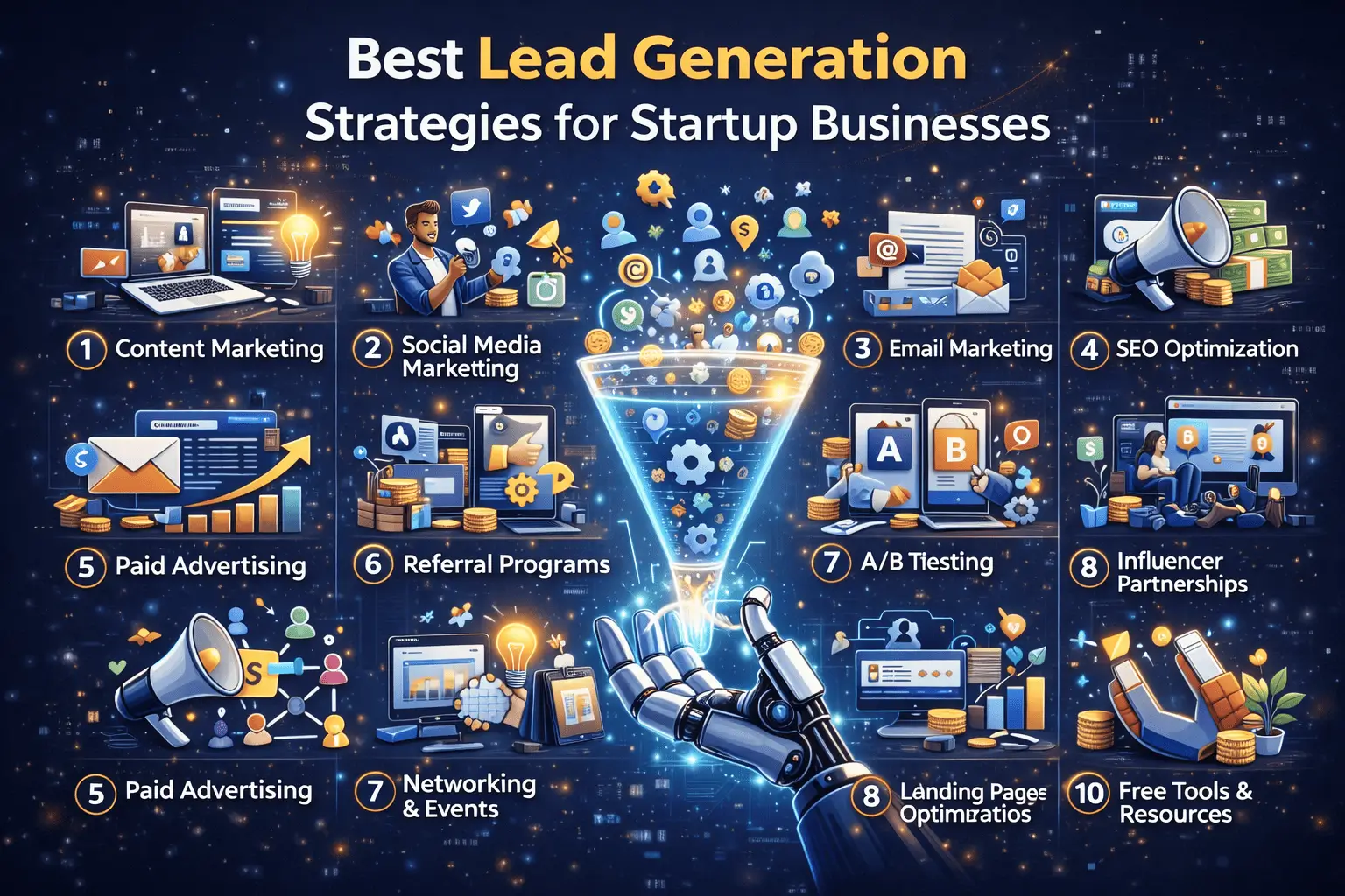 Best Lead Generation Strategies for Startup Businesses