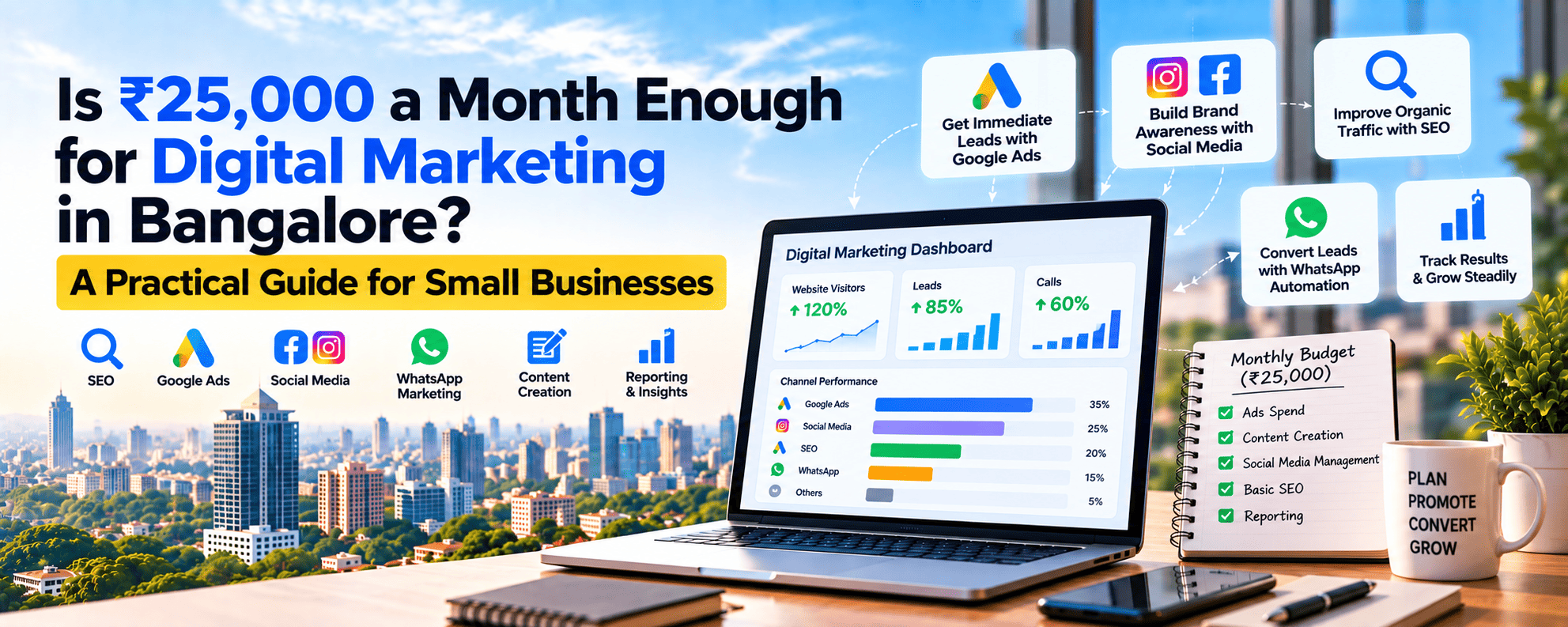 digital marketing budget for small business