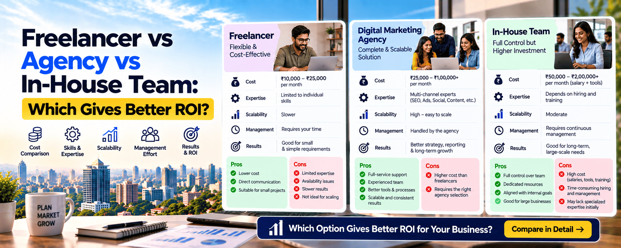 freelancer vs digital marketing agency